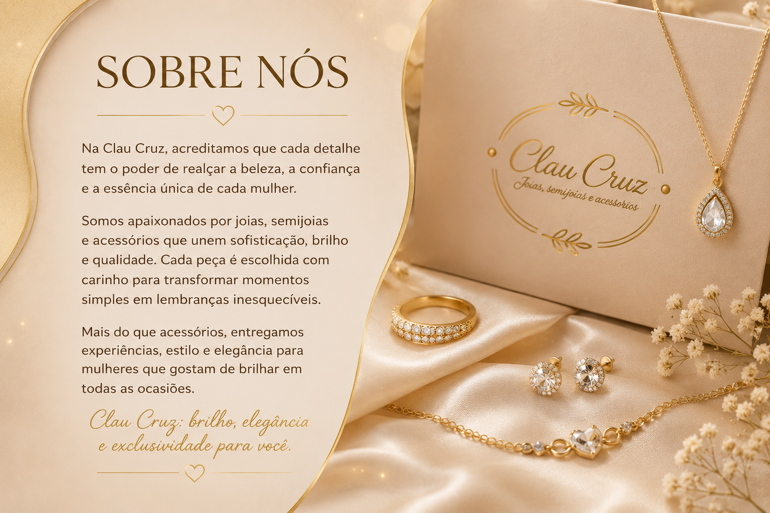Clau Cruz Joias, Semijoias e Acessórios
