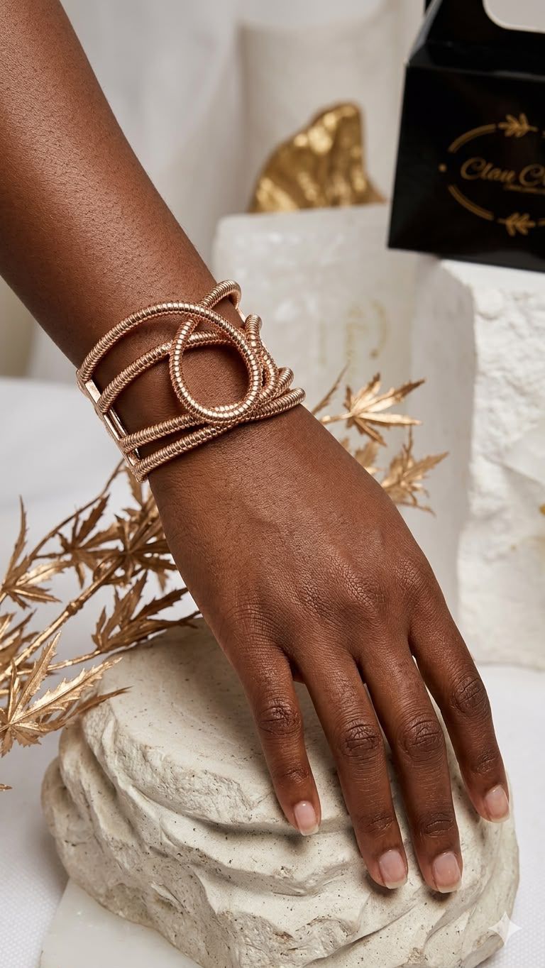 Maxi Bracelete Trabalhado - Imagem 2